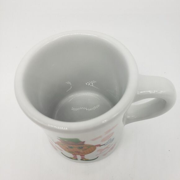 Waffle House 2021 Happy Holidays Ceramic Coffee Mug Waffle Elf Thick Wall22 - Picture 2 of 7